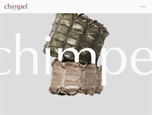 Tablet Screenshot of chimpel.co.za